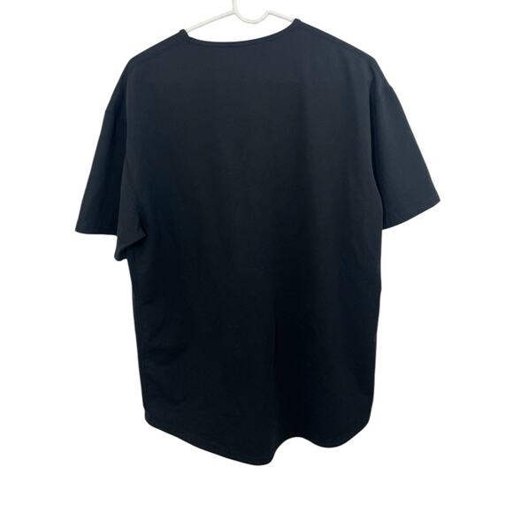 BYLT T Shirt Men’s XL Blend Black Curved Hem Short Sleeve Drop Cut Activewear - Picture 3 of 9